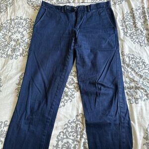 Jcrew Navy blue chino pants. Size 30 32